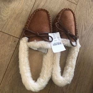 J.Crew Suede slippers for women